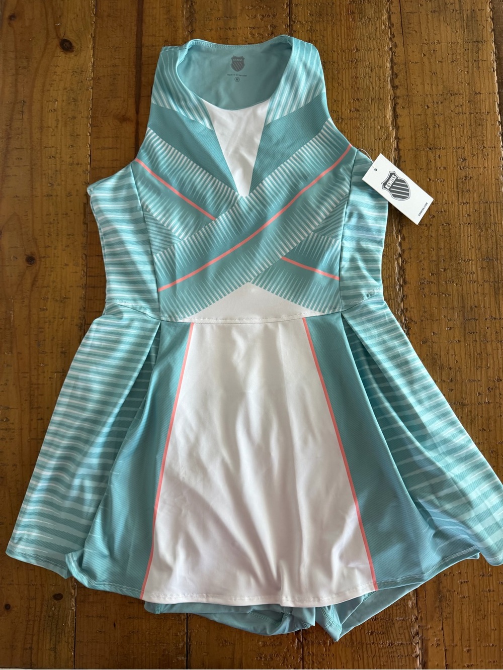 K-Swiss Stamina Dress in Nile Blue